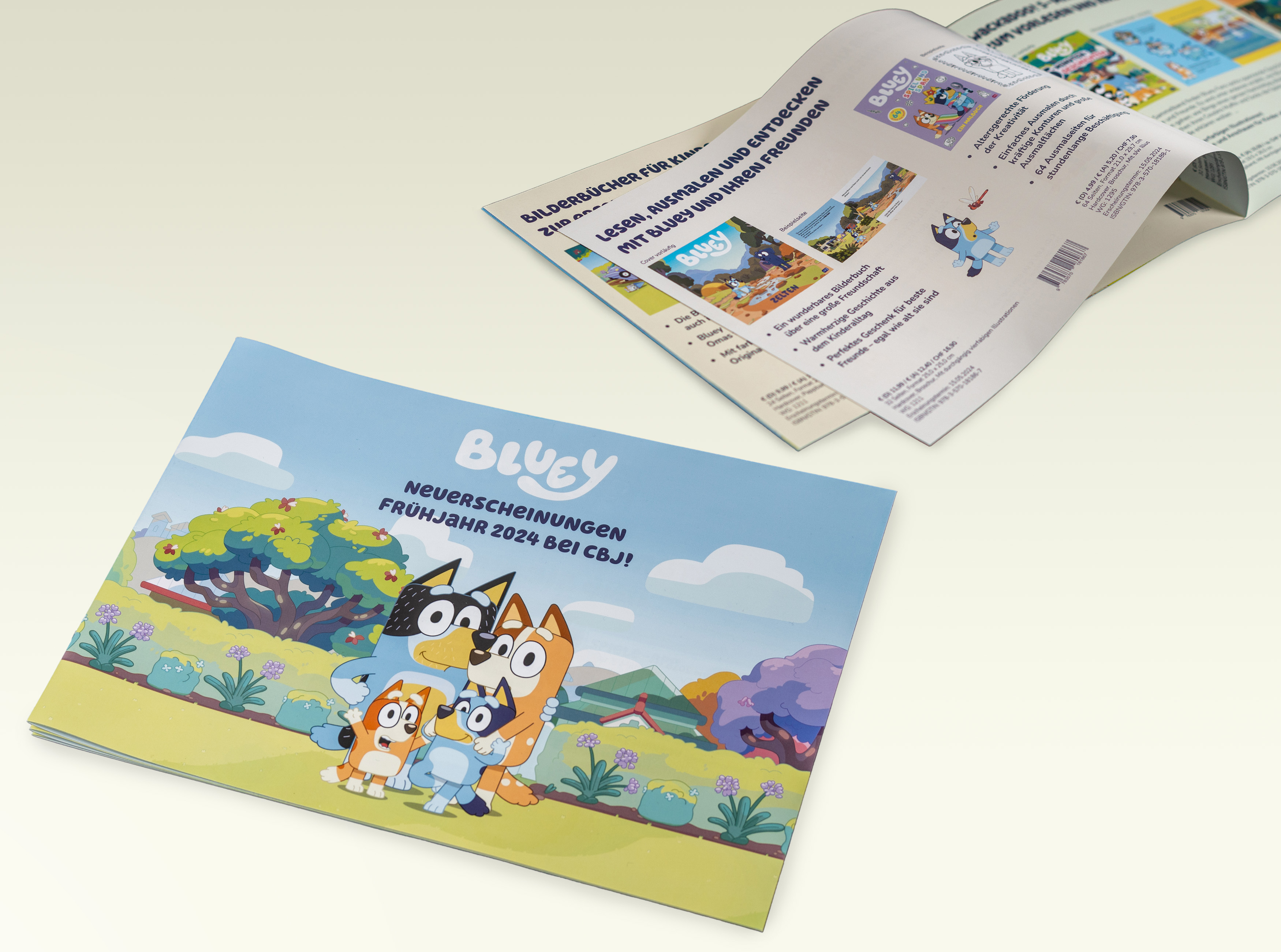 Bluey Verkaufsunterlagen