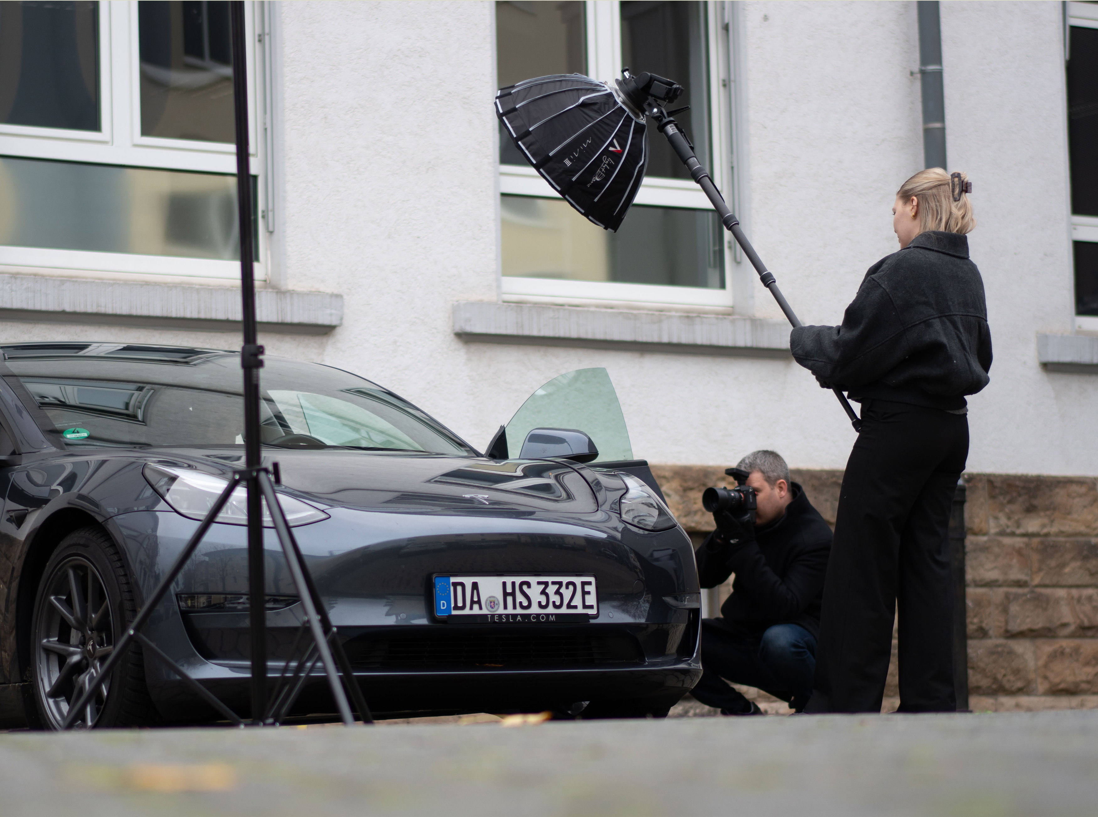 Fotoshooting Hochschule